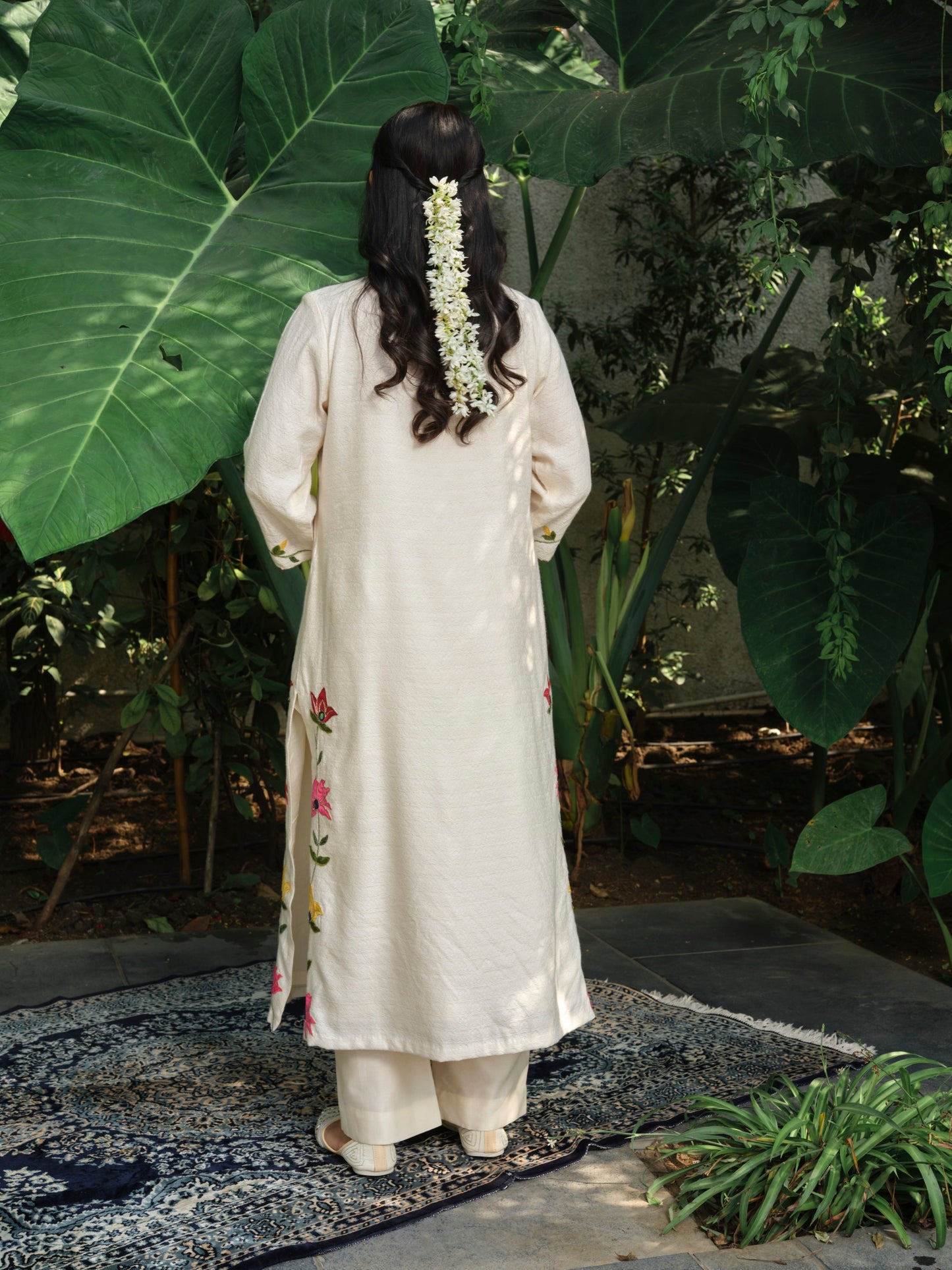 Aabha Jacquard Kurta