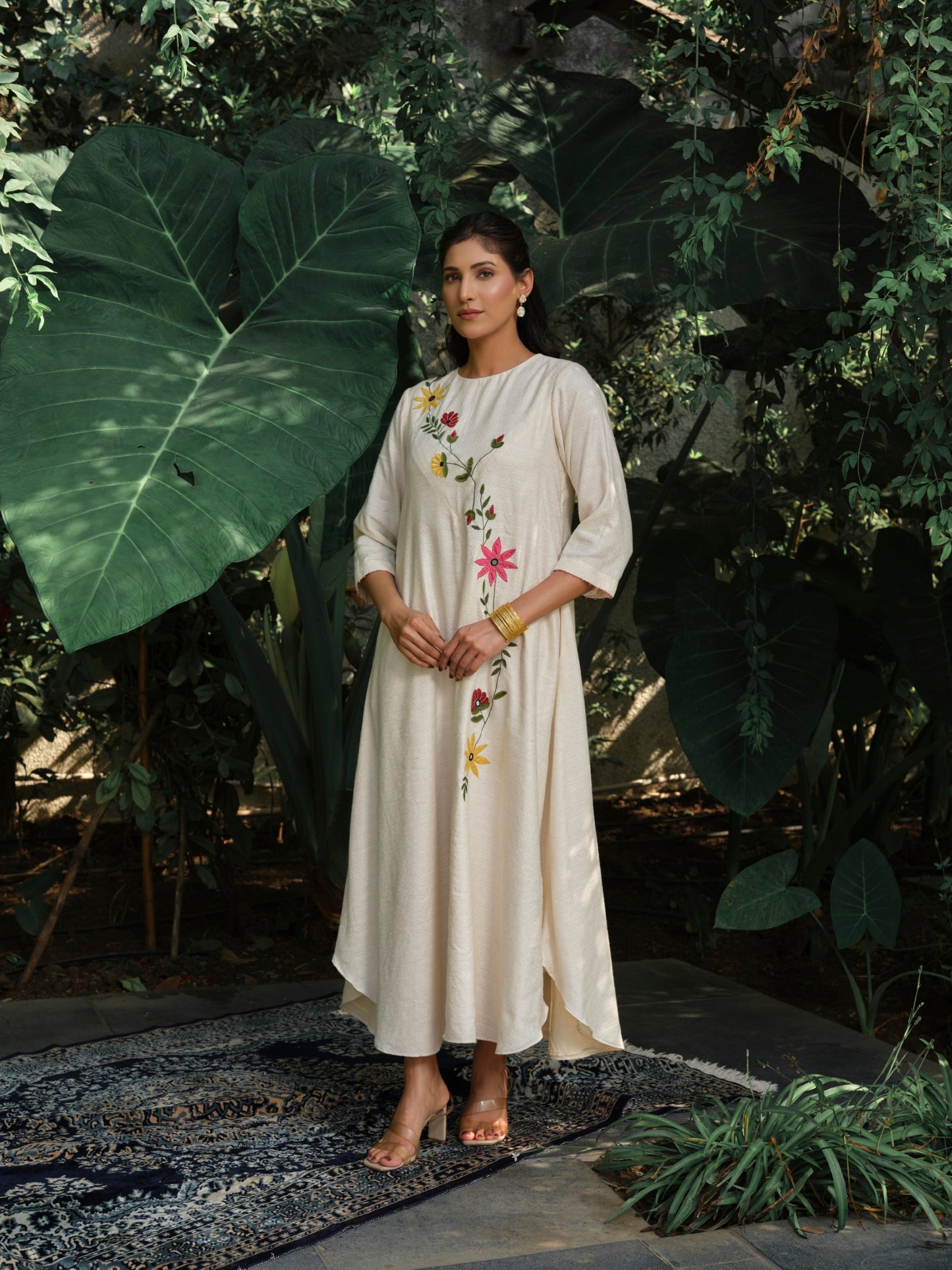 Kumud Jacquard Dress