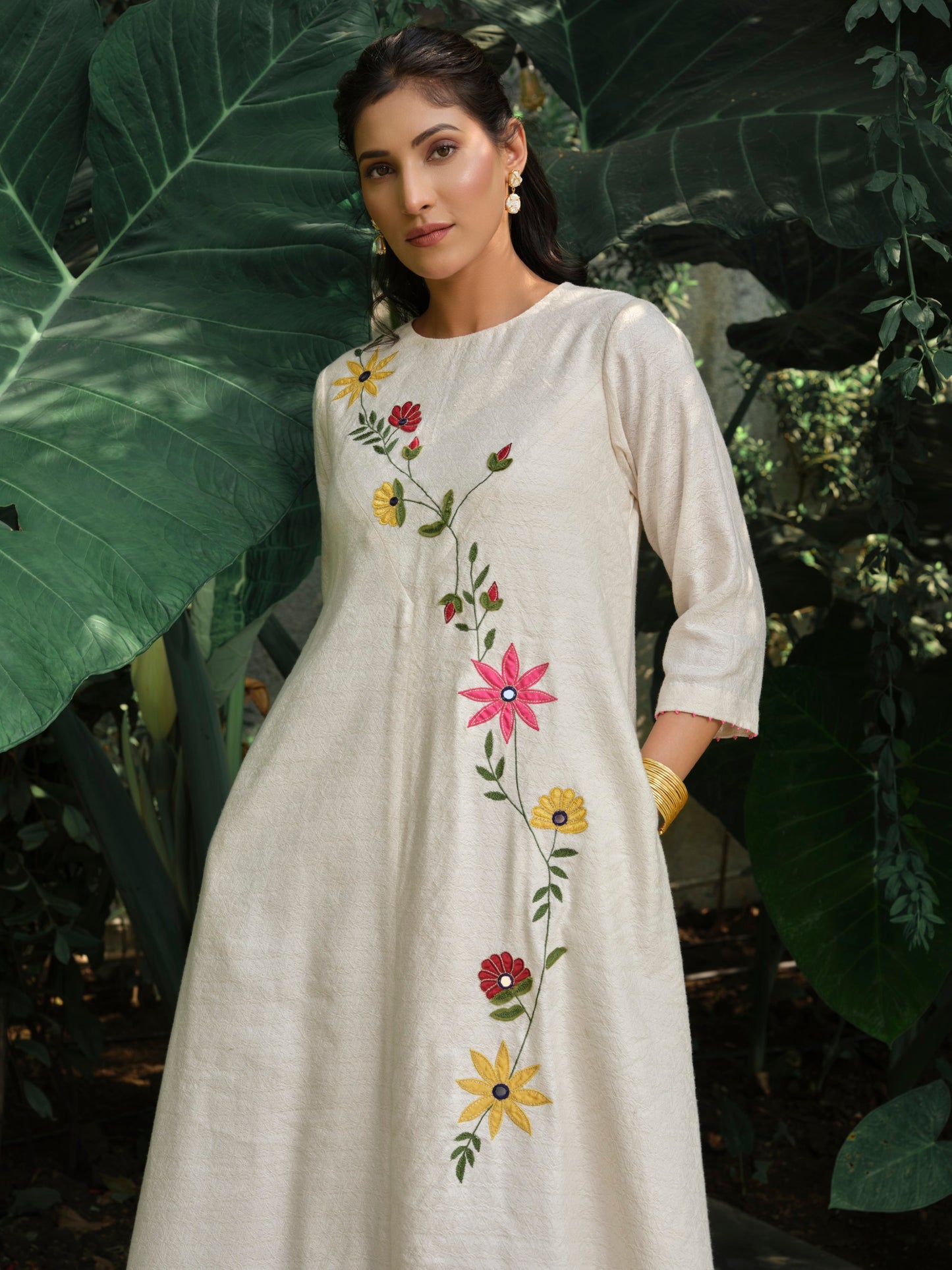 Kumud Jacquard Dress