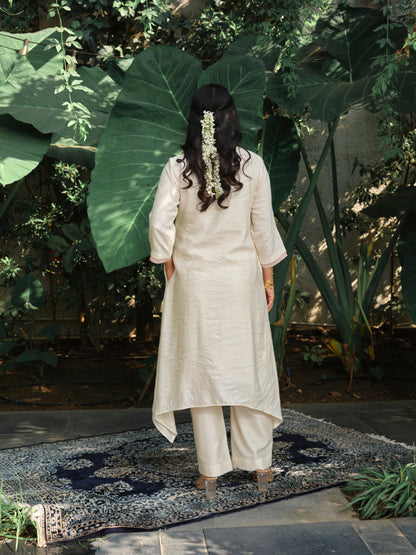 Manjari Jacquard Kurta