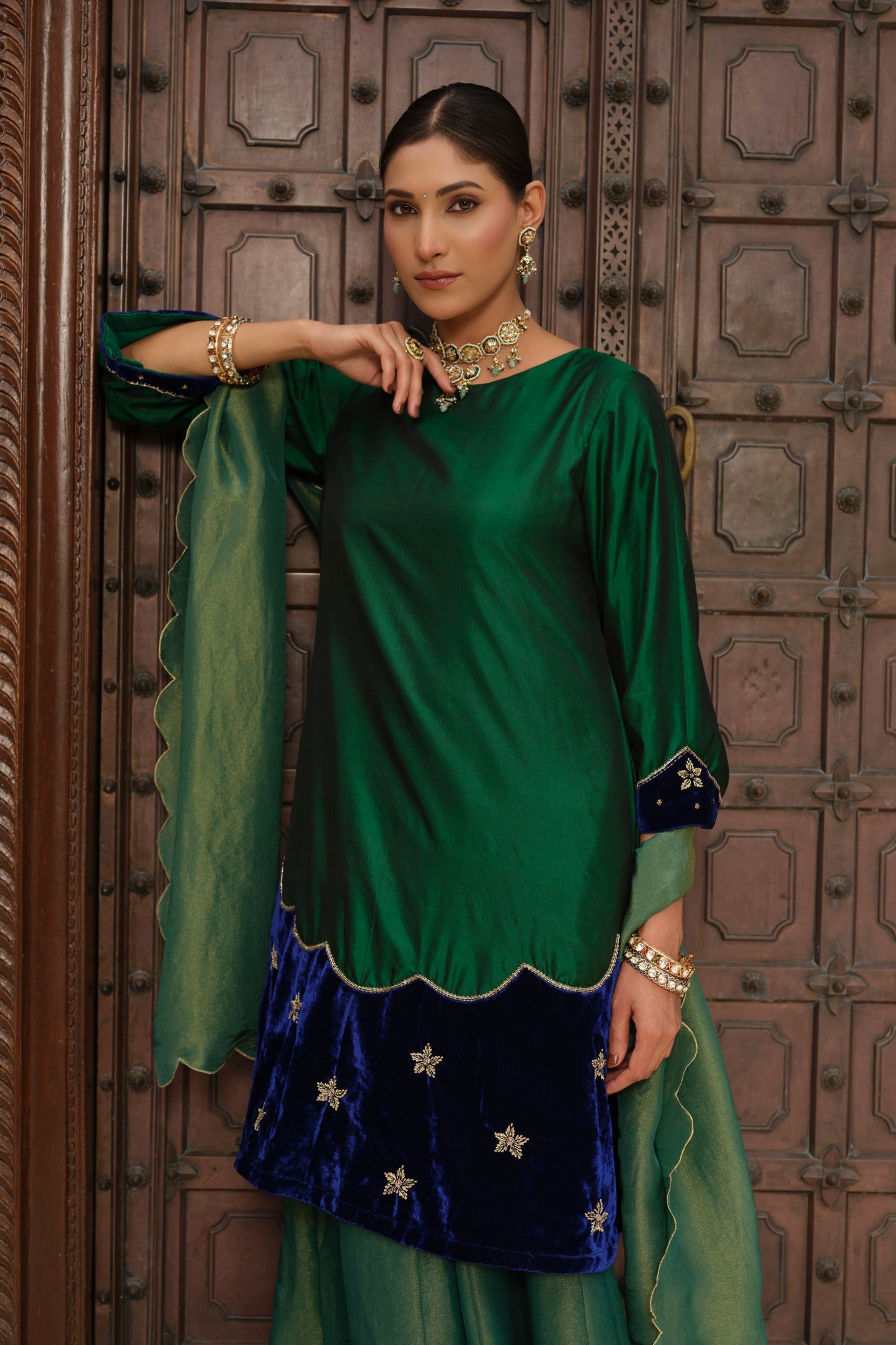 Dilkashi Pure Silk Kurta