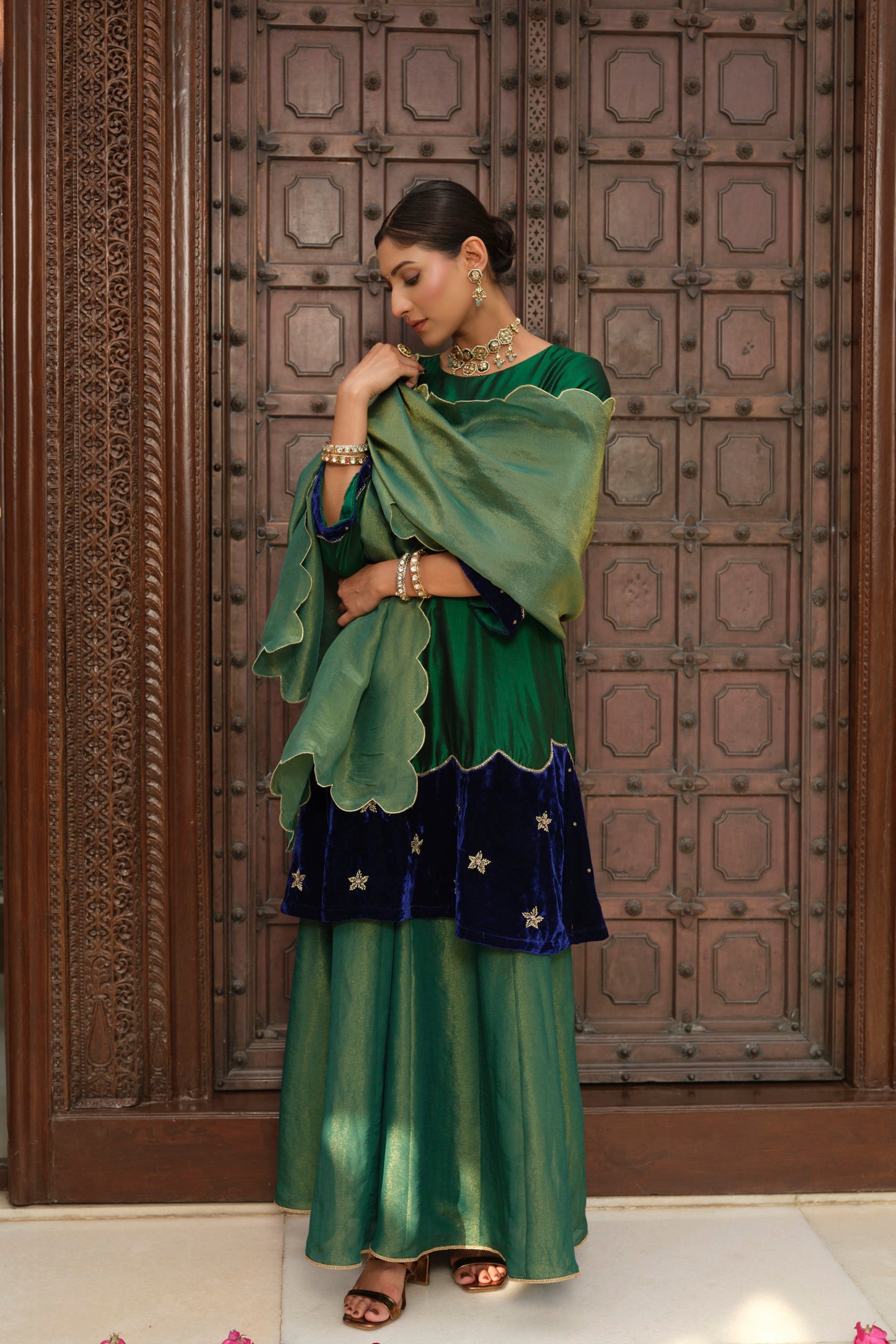 Dilkashi Pure Silk Kurta