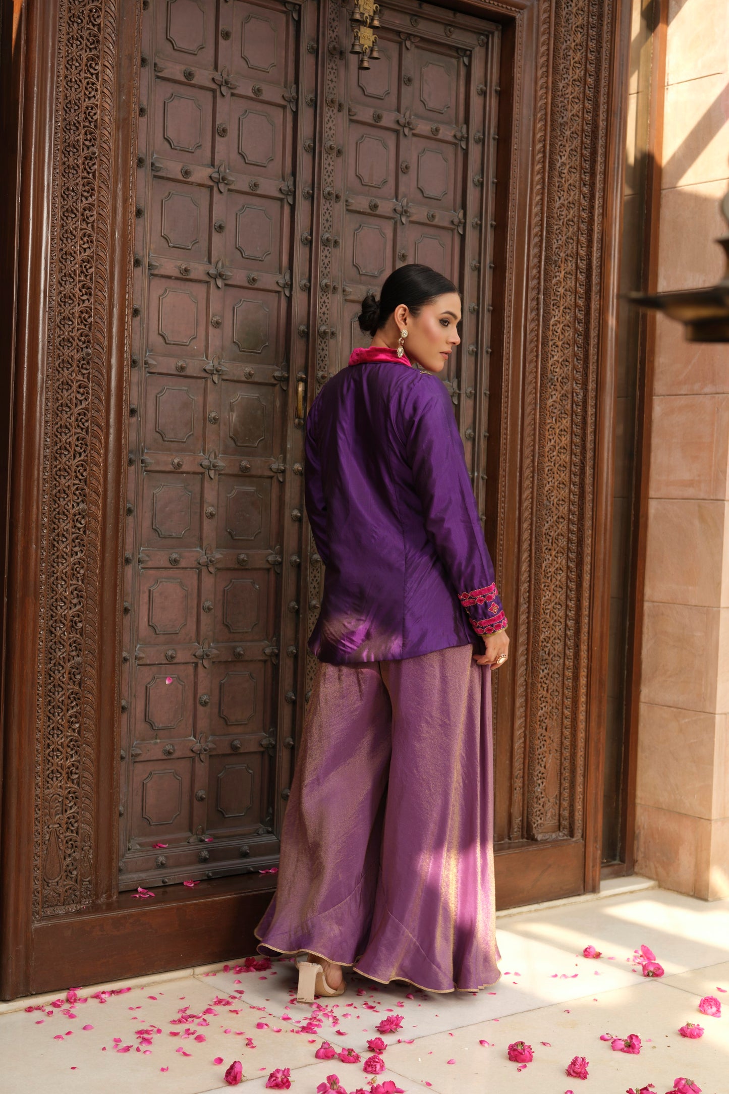 Ibadat Pure Silk Top