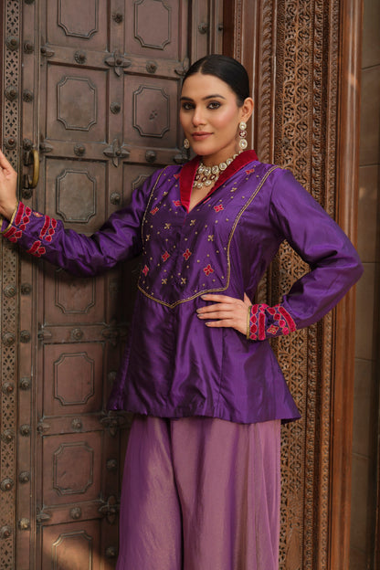 Ibadat Pure Silk Top