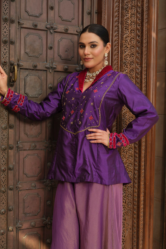 Ibadat Pure Silk Top