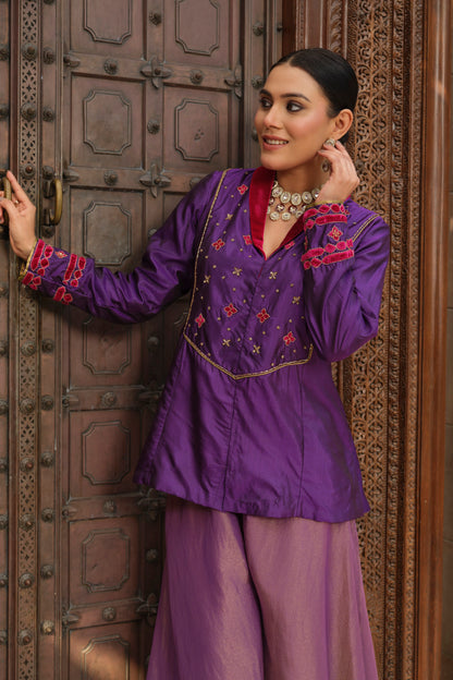 Ibadat Pure Silk Top