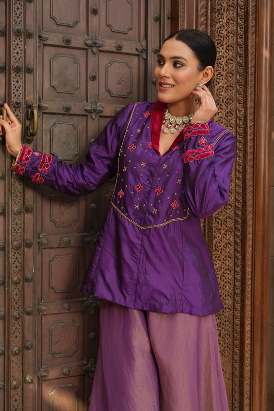 Ibadat Pure Silk Top