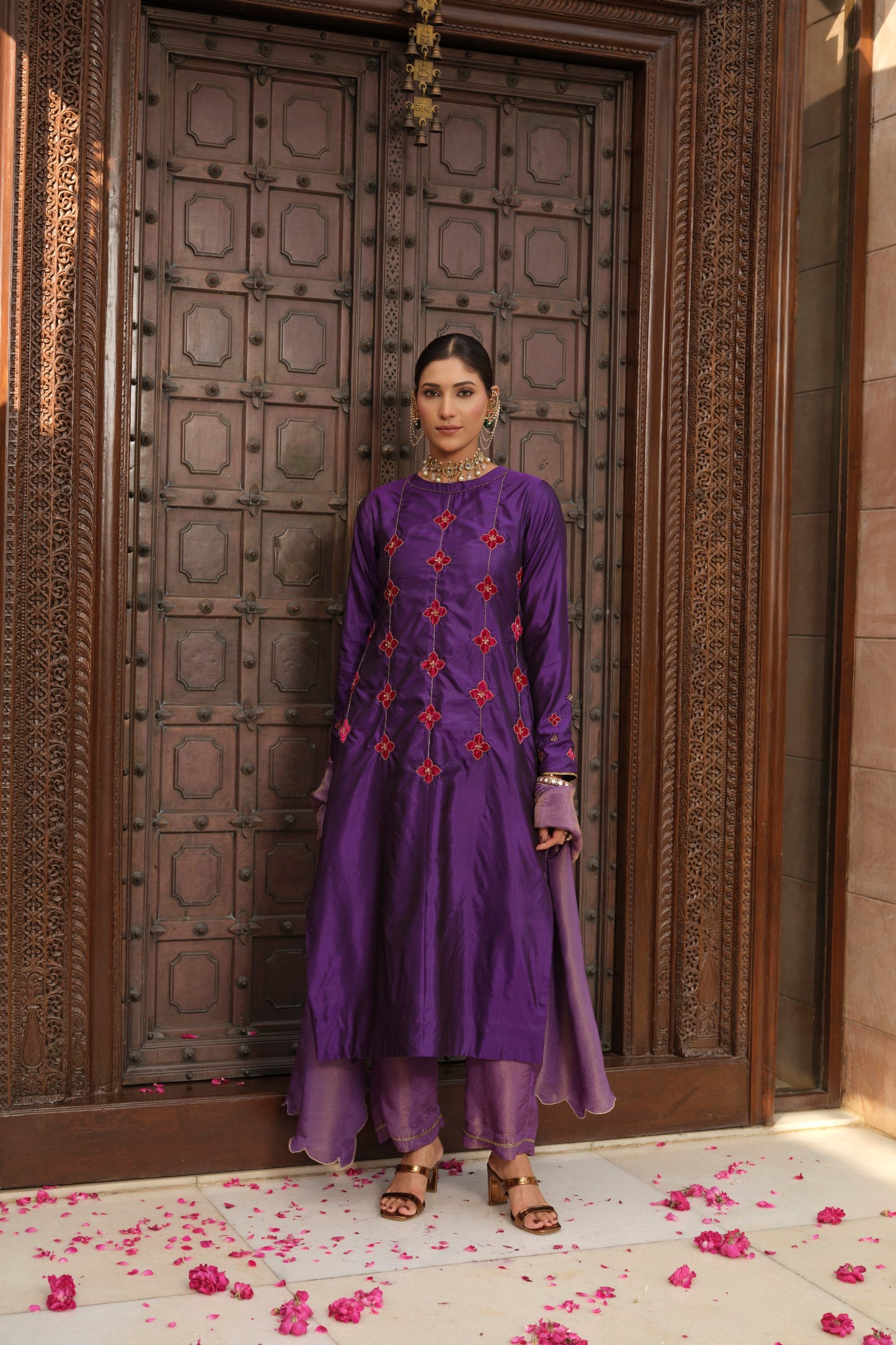 Akidat Pure Silk Kurta