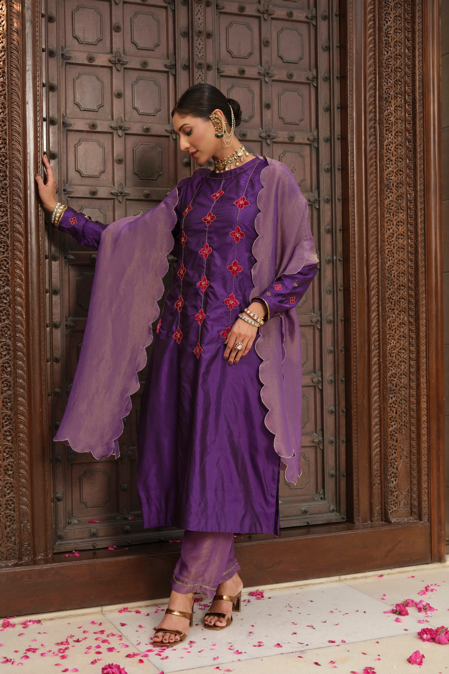 Akidat Pure Silk Kurta
