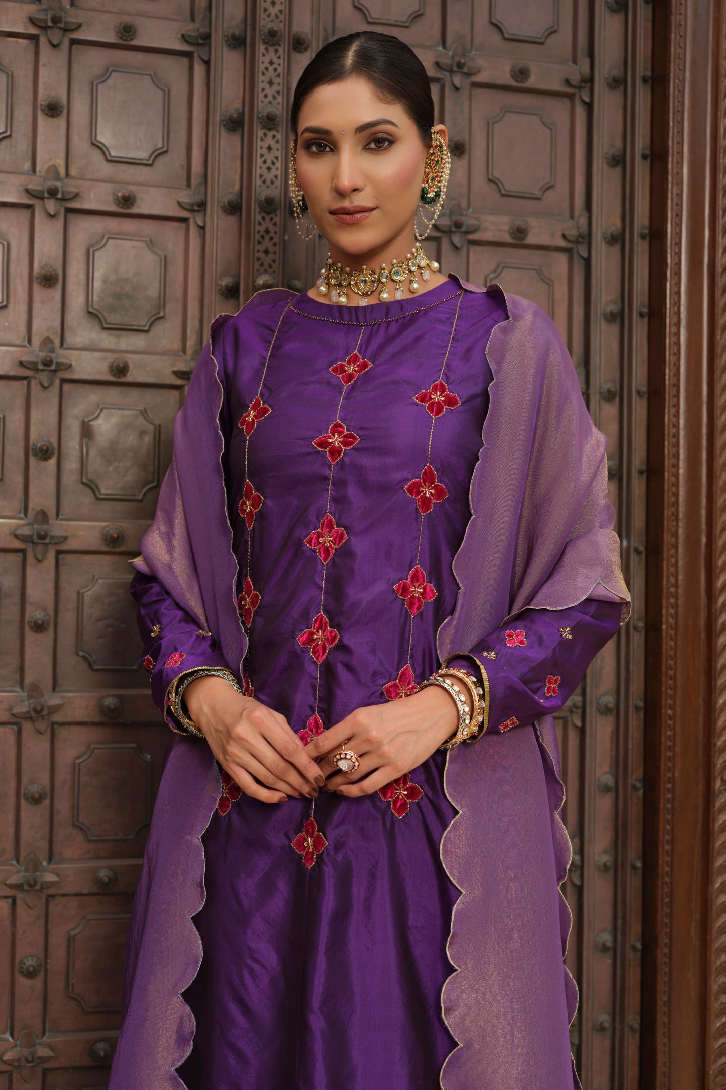 Akidat Pure Silk Kurta