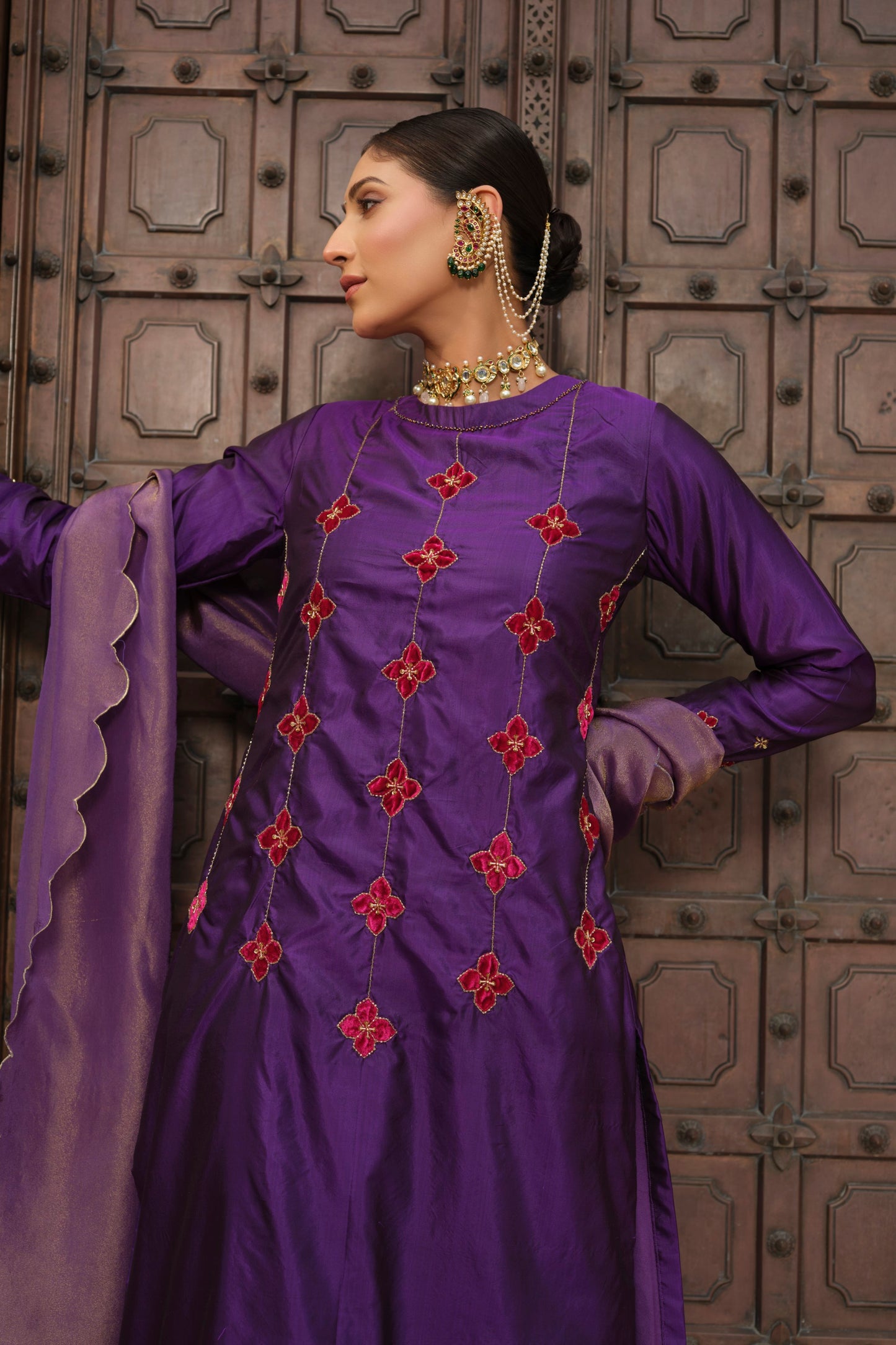 Akidat Pure Silk Kurta