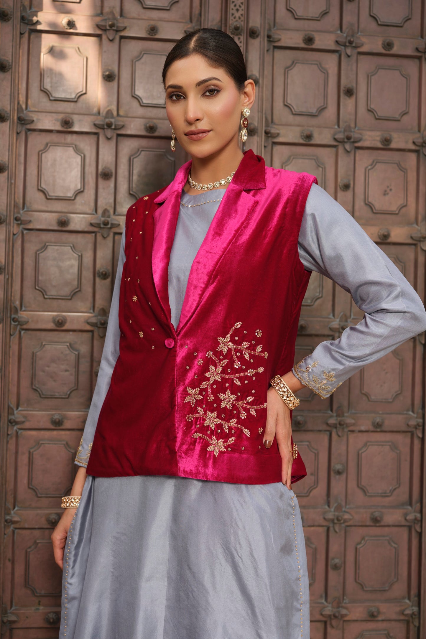 Ishq Velvet Jacket