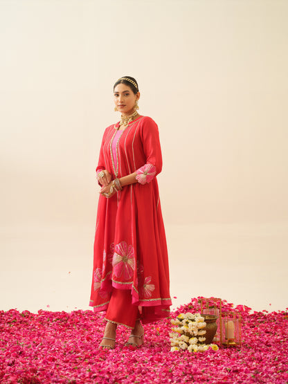 Lakshmi Pure Chanderi Anarkali Kurta