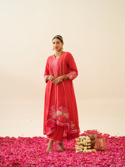 Lakshmi Pure Chanderi Anarkali Kurta