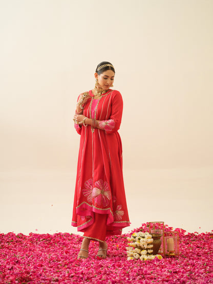 Lakshmi Pure Chanderi Anarkali Kurta