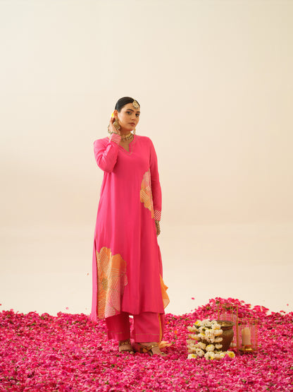 Jodha Pure Chanderi Kurta