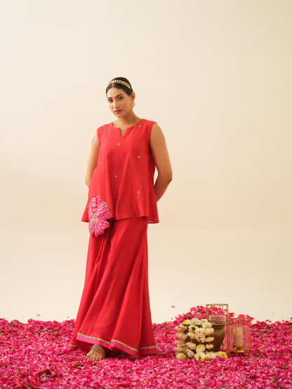 Mehrunisa Pure Chanderi Top