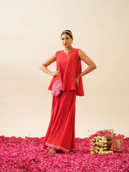 Mehrunisa Pure Chanderi Top