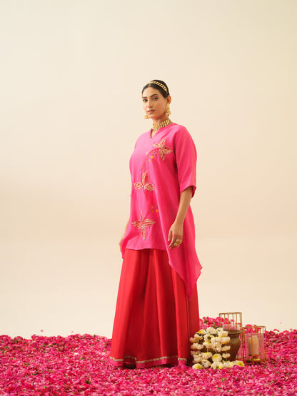 Meera Pure Chanderi Kurta