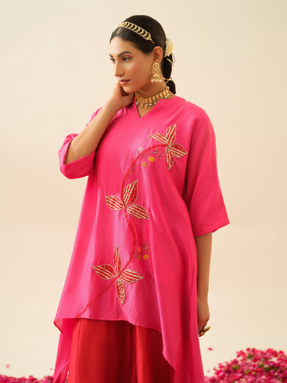 Meera Pure Chanderi Kurta
