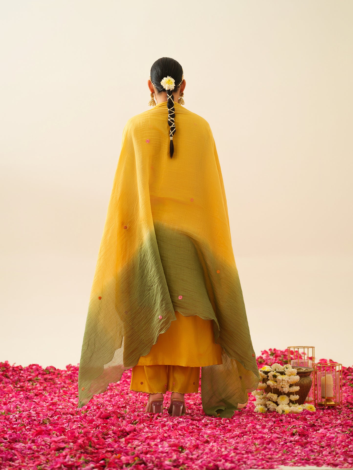 Ahilya Pure Chanderi Kurta