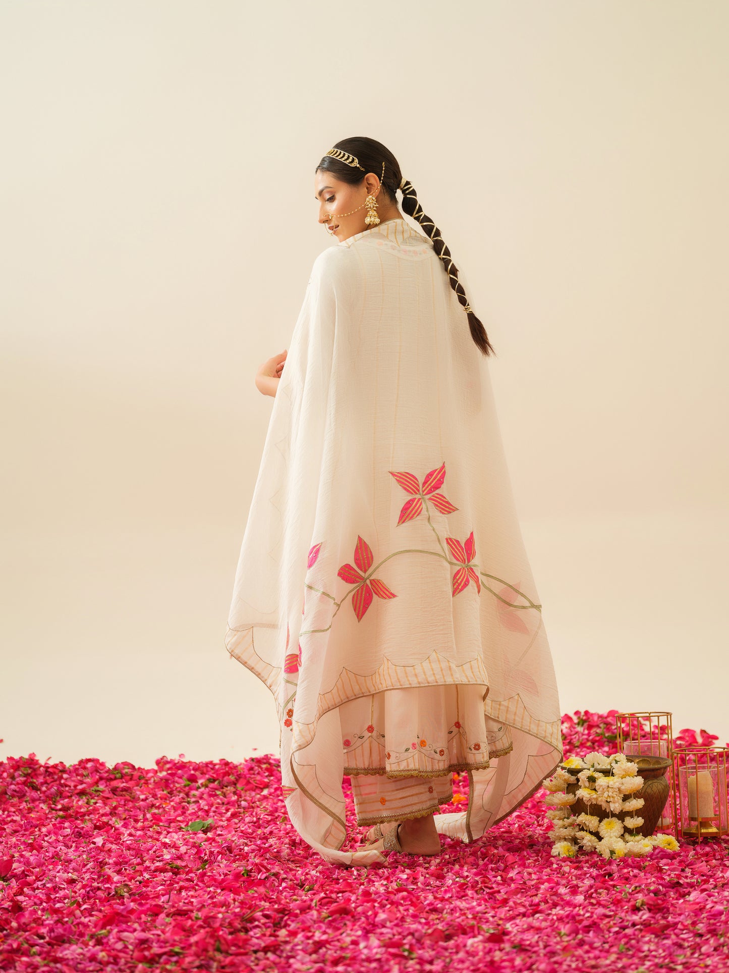 Gayatri Pure Chanderi Anarkali Kurta