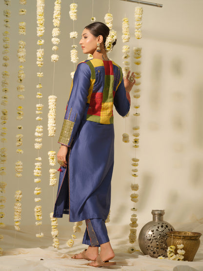 Swapna Chanderi Silk Kurta & Jacket