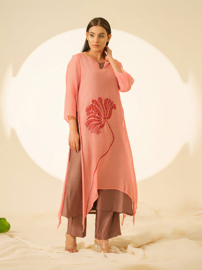 Copper Pure Chanderi Pants