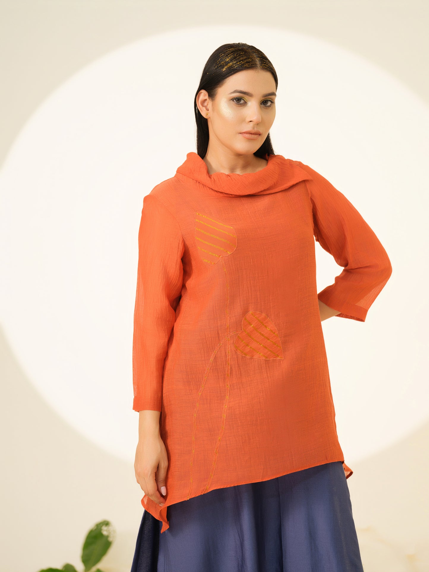 Bodhi Pure Chanderi Kurta