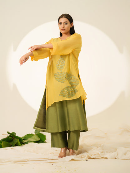 Tree Of Light Pure Chanderi Kurta
