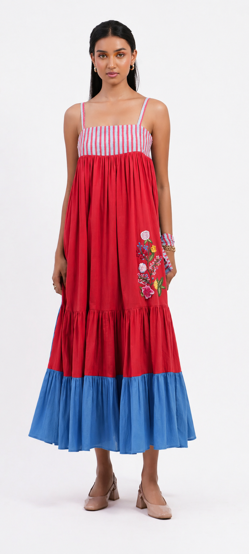 Bouquet Pure Cotton Dress