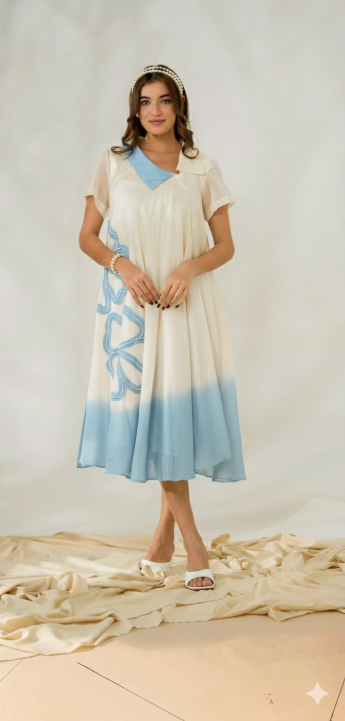 Seep Pure Chanderi Dress