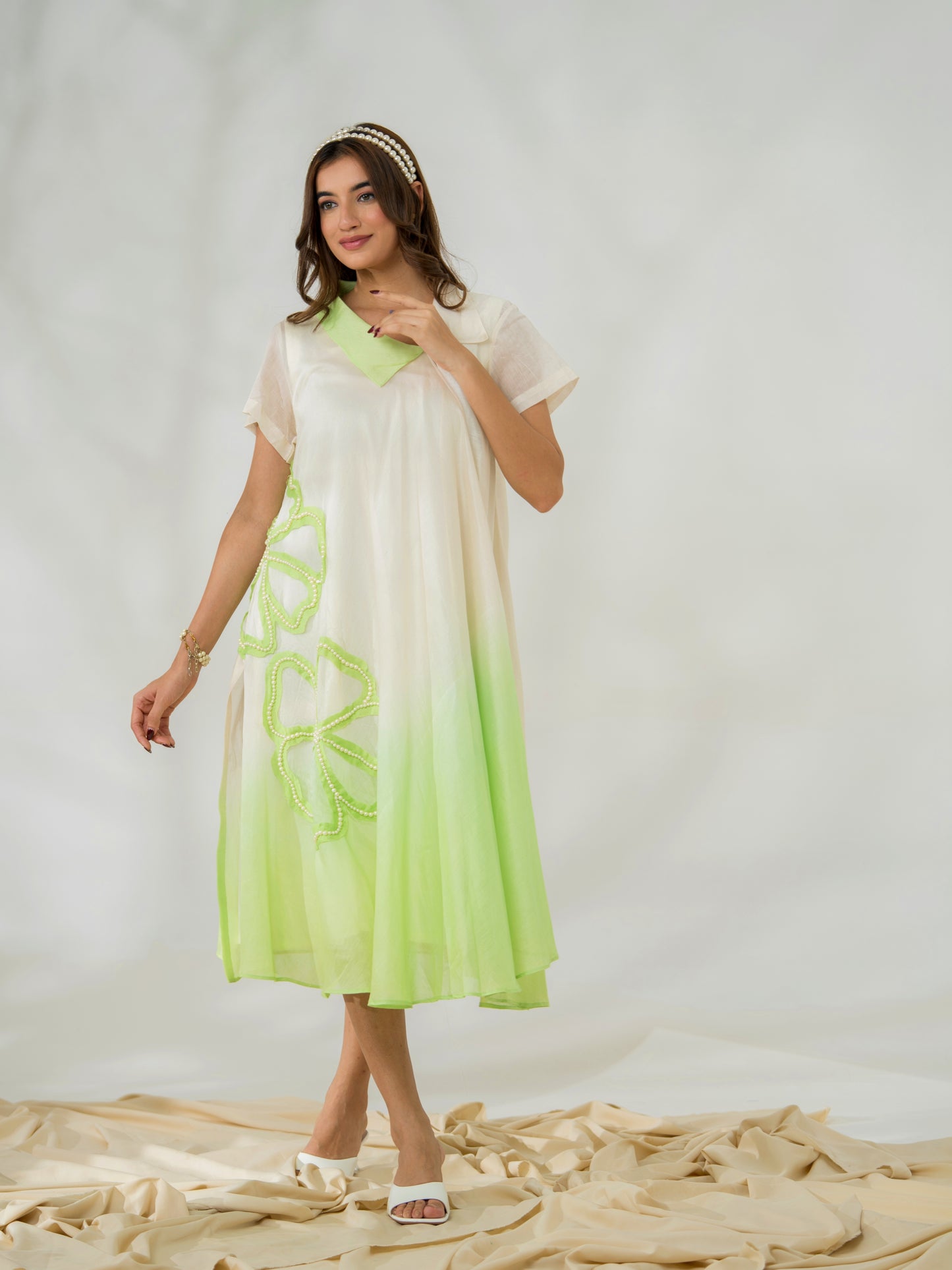 Seep Pure Chanderi Dress