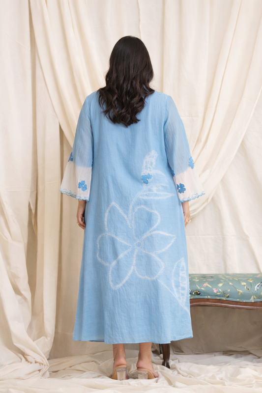 Prose Mul Chanderi Dress (Curve-friendly)