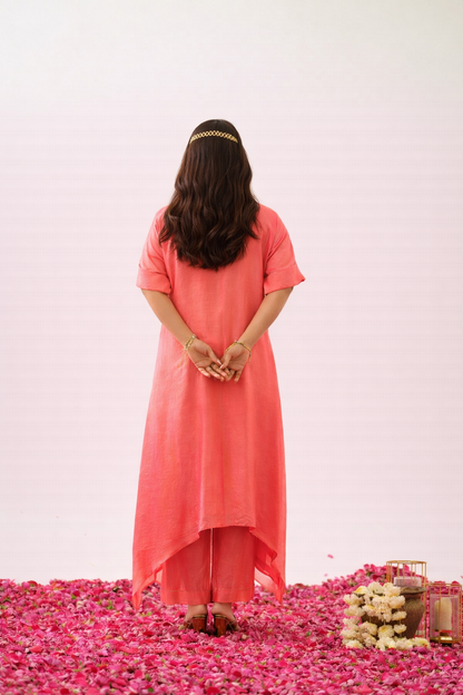 Padmini Handloom Chanderi Kurta (Curve-friendly)