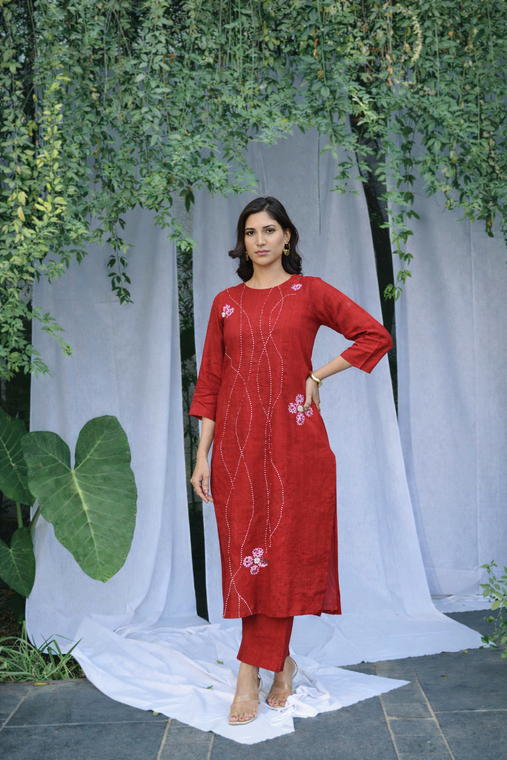 Skyfall Pure Linen Kurta