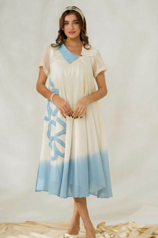 Seep Pure Chanderi Dress