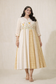 Wheat Fields Pure Cotton Dress (Curve-friendly)