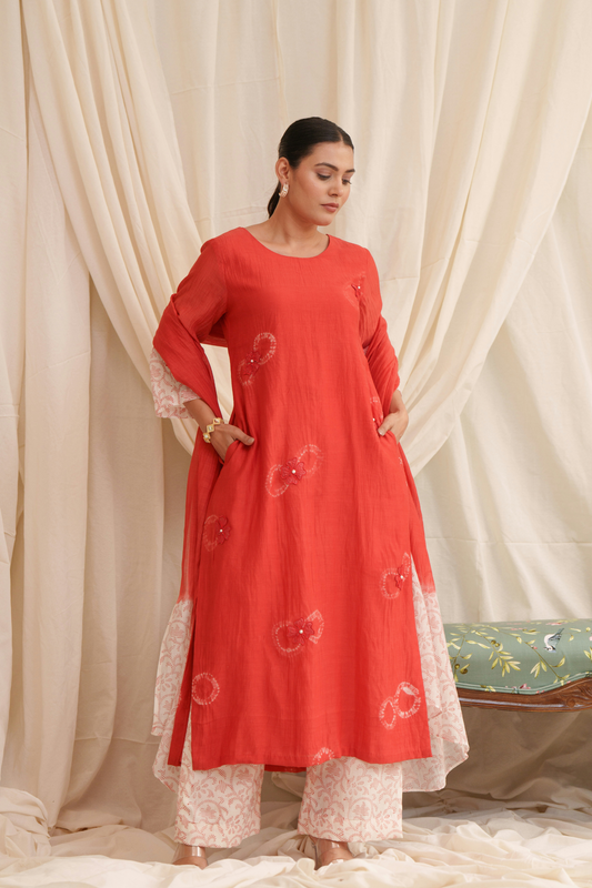 Ballad Mul Chanderi Pants