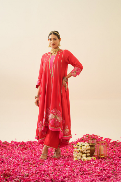 Lakshmi Pure Chanderi Anarkali Kurta