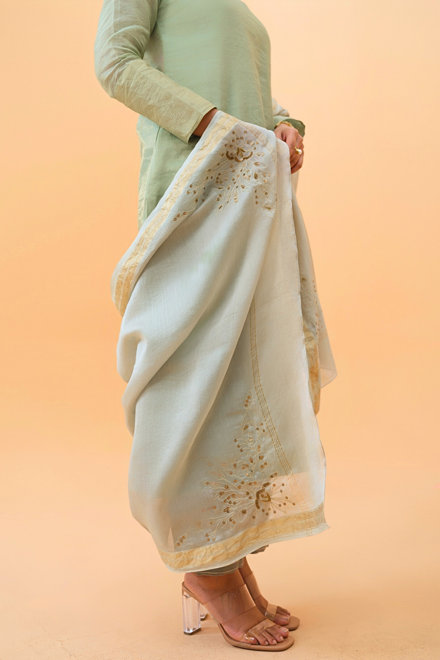 Moss Dupatta