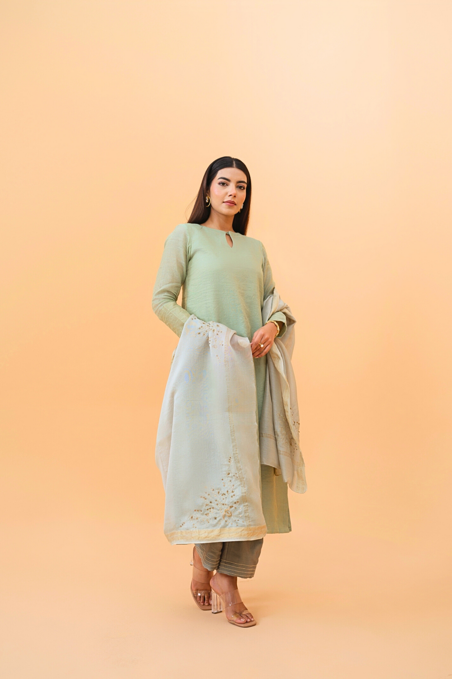 Moss Dupatta