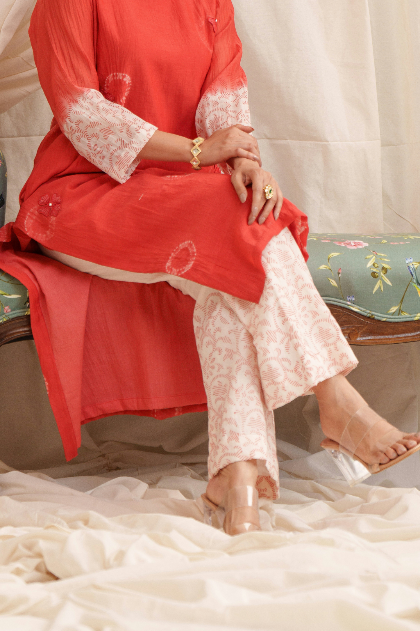 Ballad Mul Chanderi Pants